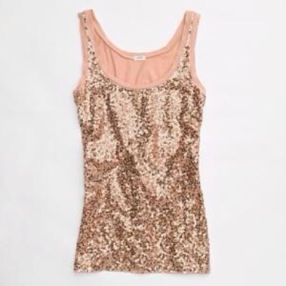 J.Crew Sequin Tank Top